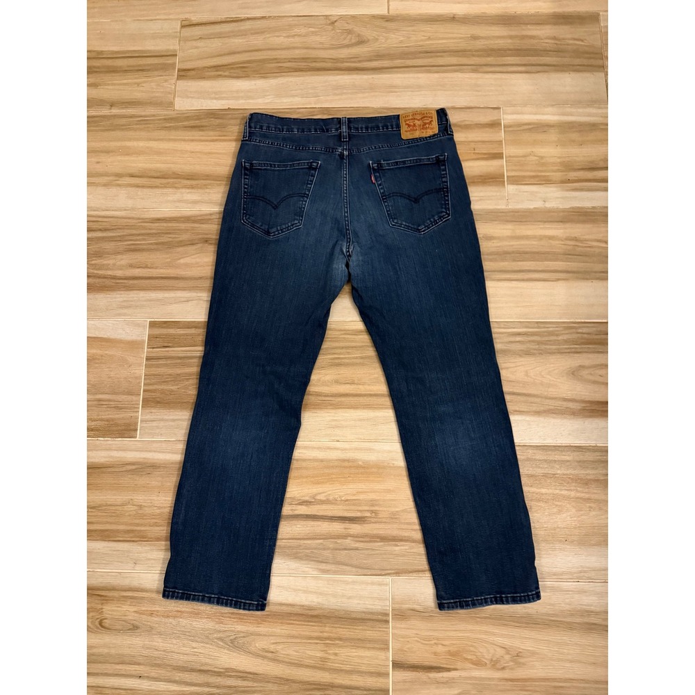 Levi's 541 Athletic Taper Mens Dark‎ Wash Blue Denim Jeans W34 L30 18181-0525 - Picture 2 of 8